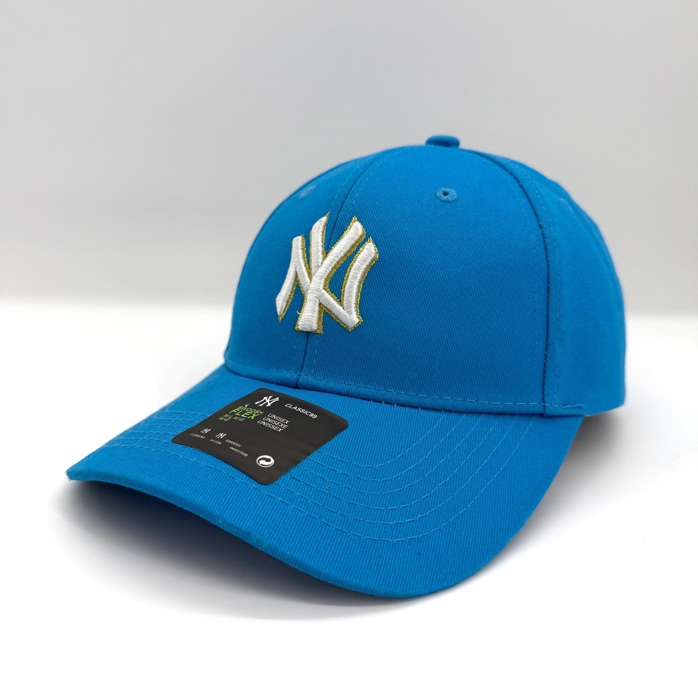 New York Yankees Classic99 Swoosh Flex Hat Blue Adjustable Strapback Cap M/L